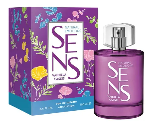 SENS VAINILLA CASSIS EDT X 100 ML.